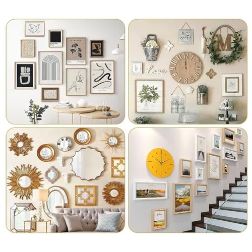 Image of 90pcs /Set Photo Frame Screws with Storage Box Hanging Screws Picture Hangers Set Hardware for Wall Mounting