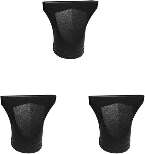Accesorio para secador de pelo, 3 piezas, boquilla de secador de pelo, reutilizable, de plástico, termoseco, difusor de repuesto, herramienta de