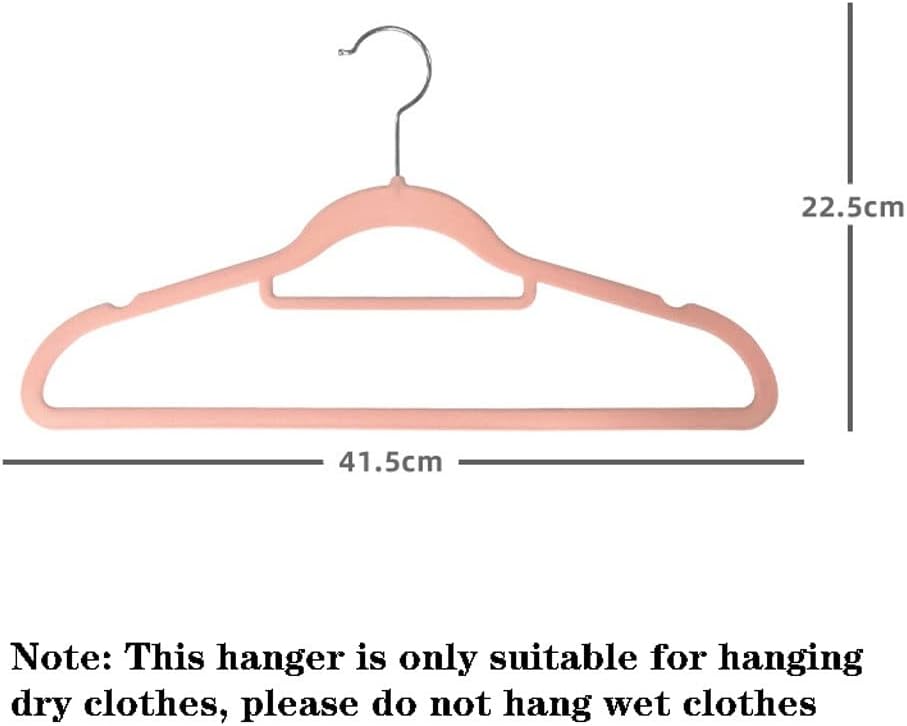 20 Pack Coat Hangers Light-Transmitting Flocking Hanger Multi-Functional Plastic Non-Slip Hanger Hangers for Clothes Non Slip，White