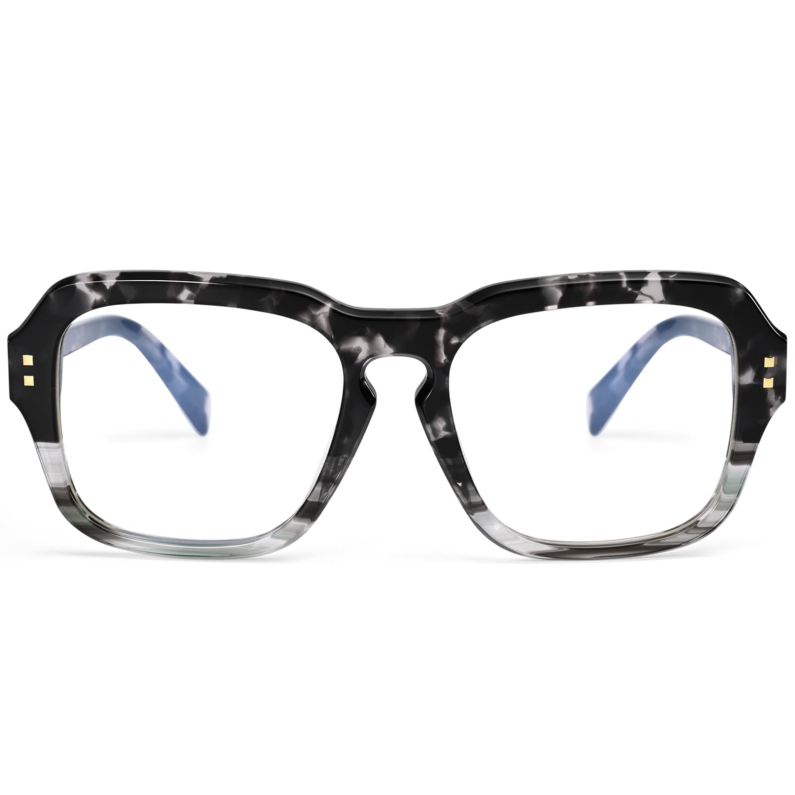 Dollger Kwadratowe okulary blokujące niebieskie światło dla kobiet i mężczyzn okulary do gier komputerowych ochrona UV400