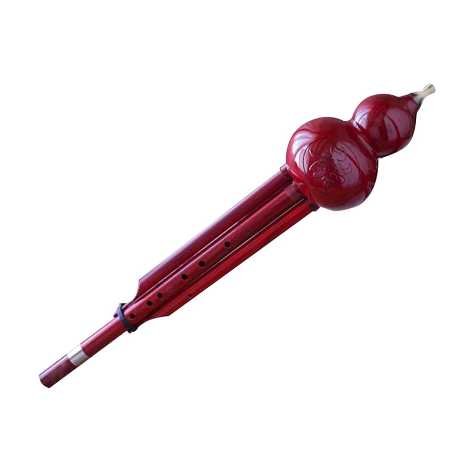Instrumento De Flauta Hulusi Flauta Hulusi De Bajo Mejorado Llave D Imitación De Grano De Madera Material ABS Instrumento Musical Popular Flauta China Profesional