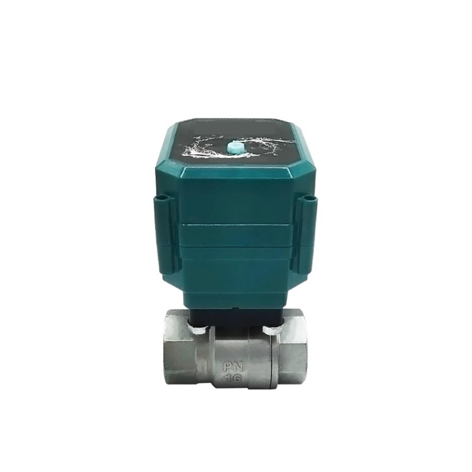 Válvula De Agua Bola Motorizada Eléctrica, Control Remoto Riego Jardín Acero Inoxidable Con Función Sincronización Y Cuenta Atrás Funcionamiento Fiable(DN15)