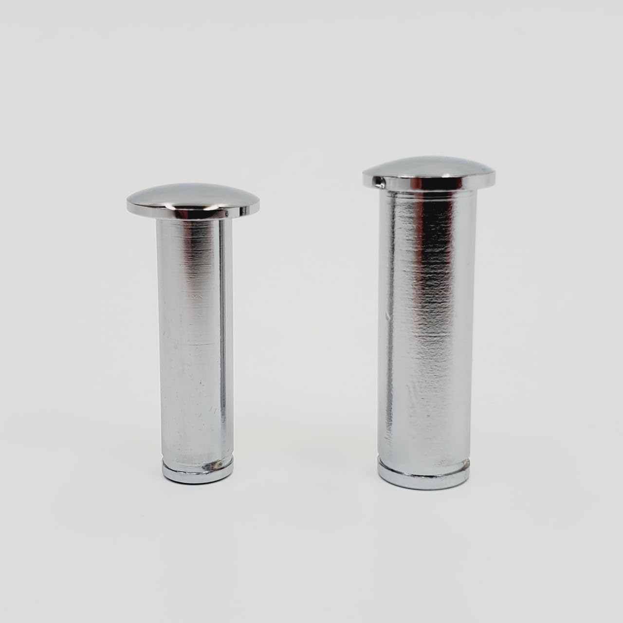 Billet Proof Designs Chrome Clutch & Brake Lever Pivot Pins with Stainless Snap Rings for 2018+ Harley M8 Softail Slim/Low Rider/Sport Glide/Heritage Classic/Fat Bob/Boy/Standard/Breakout/Street Bob