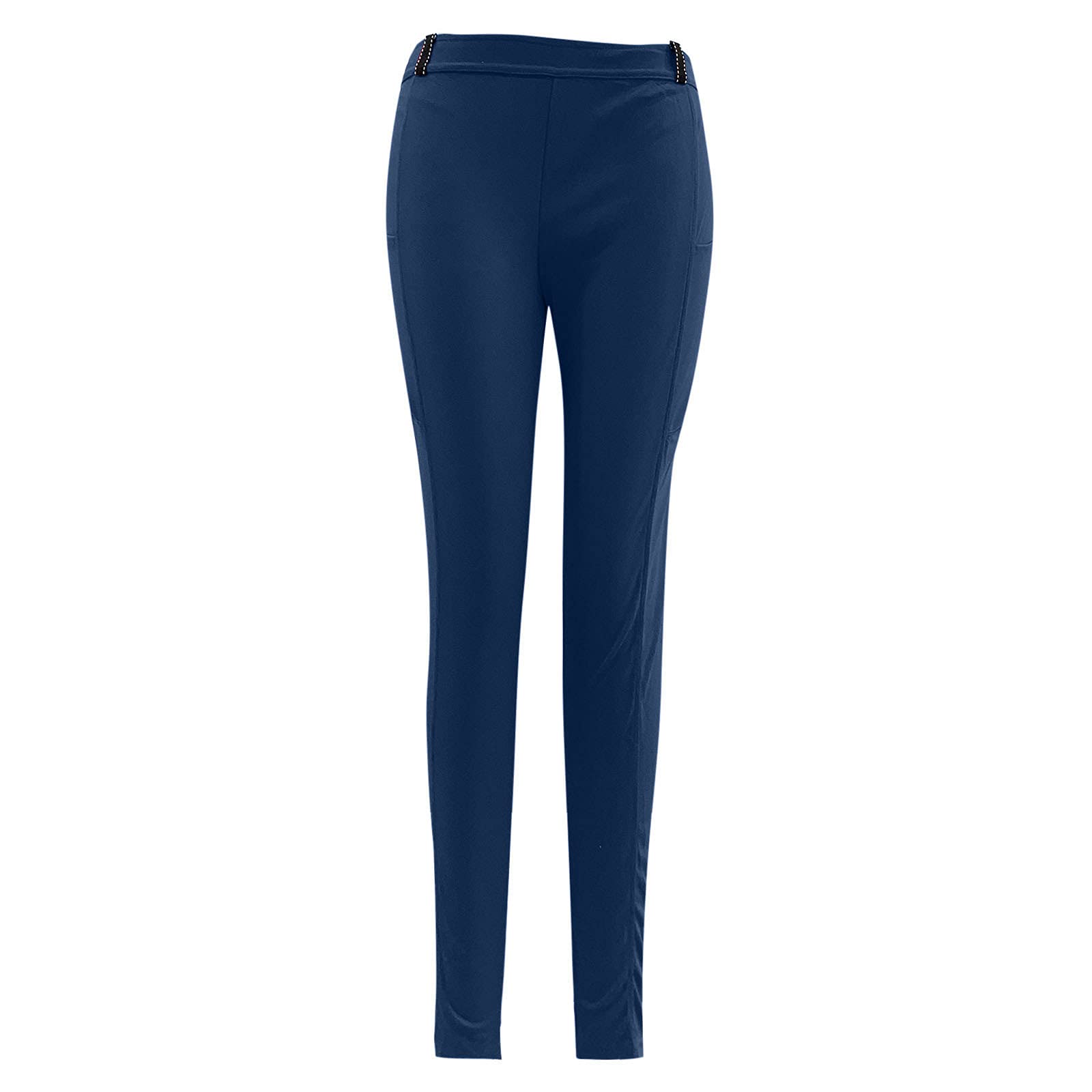 Generic Équitation Pantalons De Sport Exercice Pantalon Femmes Taille Haute Cavalier Jeans Hommes Pantalon En Jean Avec Poches latérale