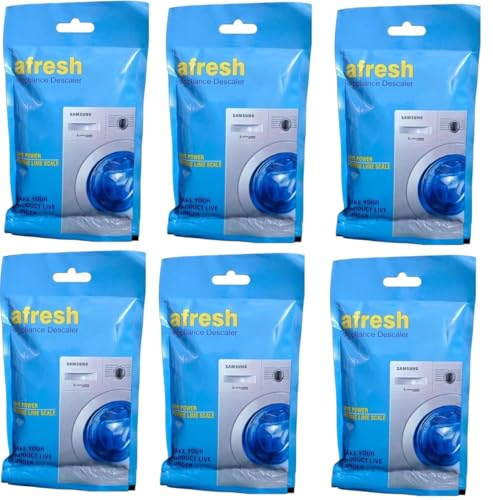 Image of Samsung Washing Machine Drum Cleaning Powder Descaling Powder For Top & Front Load Samsung Washing Machine (Washing & Drum Cleaner) Scale Remover, 100 Gms (Pack Of 6) (S 6)