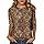Zeagoo Tops For Women's Crew Neck 3/4 Sleeve Loose Fit Boho Casual Blouse For Spring Summer Fashion Tunic Tops 2025