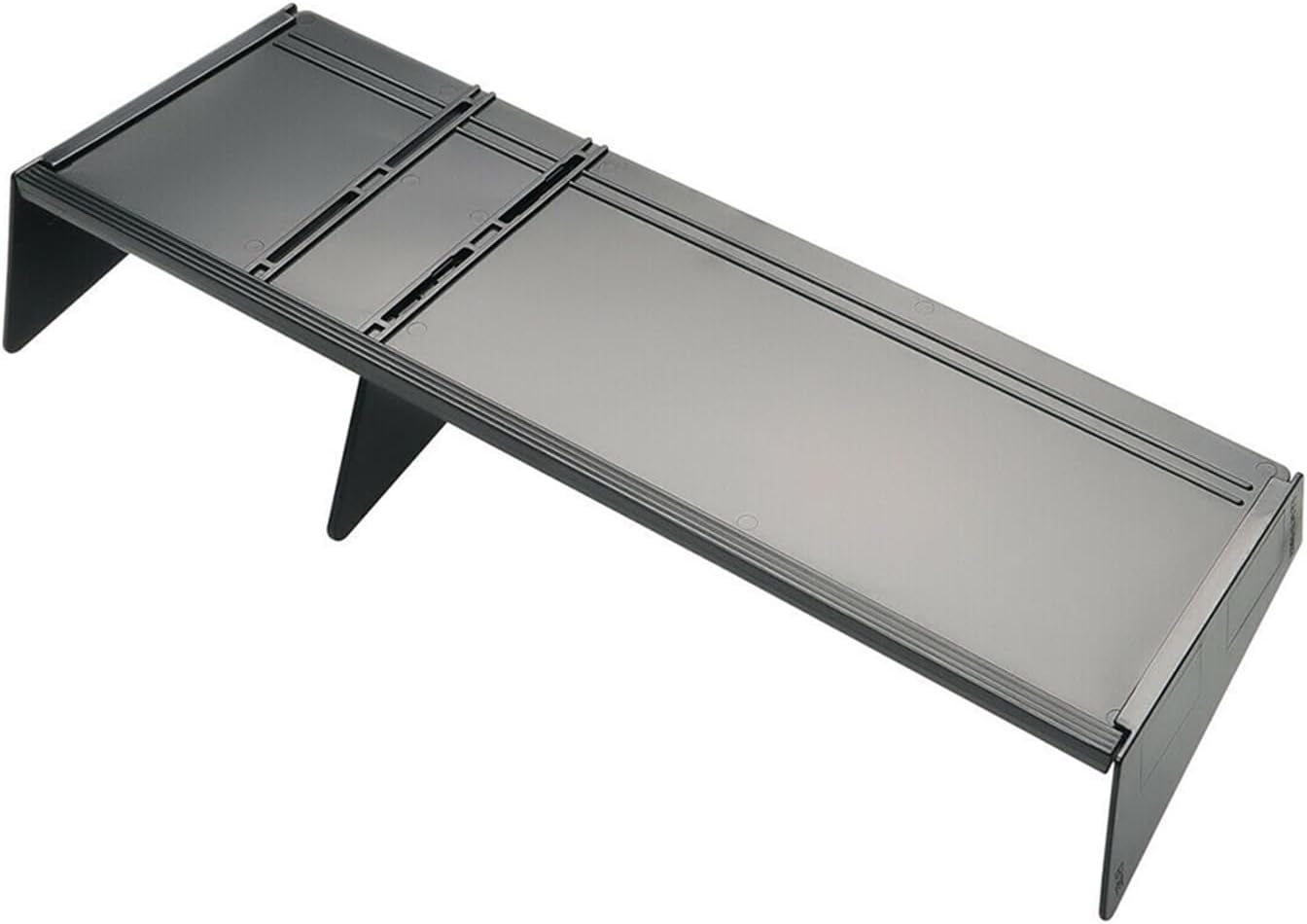 Car Center Co- Ajuste para guantera piloto Intervalos de almacenamiento de divisiones Bandeja organizadora para Toyota Land Cruiser Prado Bandeja de