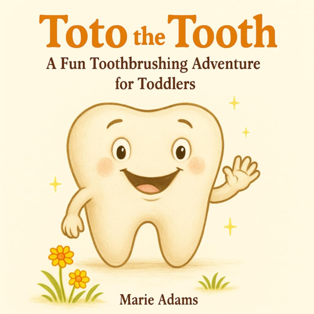 Toto the Tooth: A Fun Toothbrushing Adventure for Toddlers: A cheerful board-style story that helps toddlers enjoy brushing their teeth without a fuss