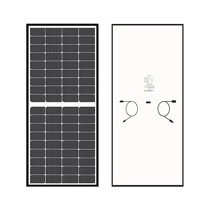 LOOM SOLAR 225 watt, 12 Volt Mono PERC Solar Panel (Pack 2)