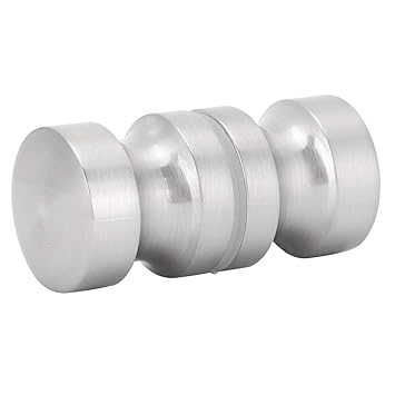 Door Knob, Aluminum Alloy Glass Door Pull,C Heavy Duty Office for Home