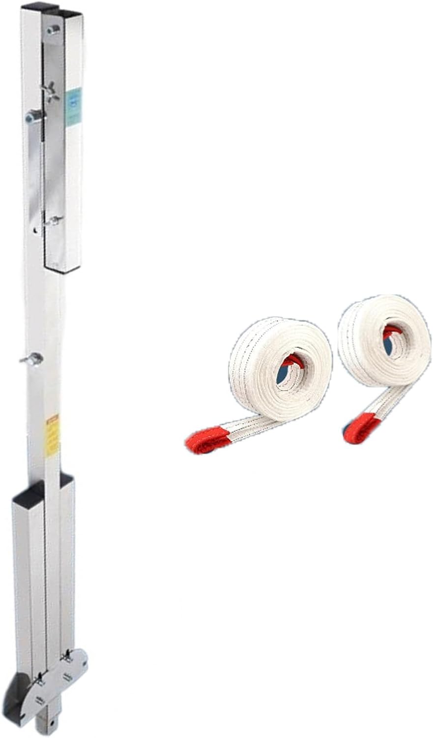 Winch Hoist for Air Conditing Installat Foldable Stainless Steel Lift Support + Manual Winch 3PH Brackets Heavy Du vat Tool
