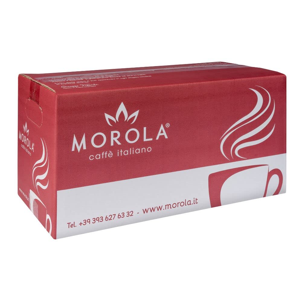 Café Morola - Kit de degustación de cápsulas - Vainas Compostables ESE44 - Degustación de café clásico, naranja, limitado, cremoso, Dek, El Mirador (120, cápsulas)
