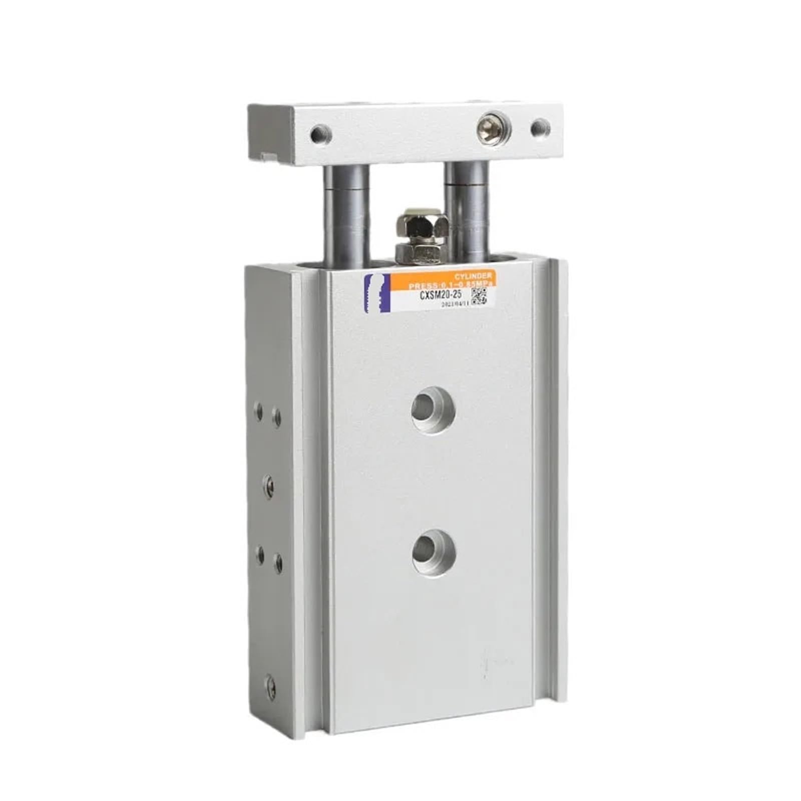 Cylindre pneumatique CXSM32 résout le jeu mécanique avec sa double tige 10mm