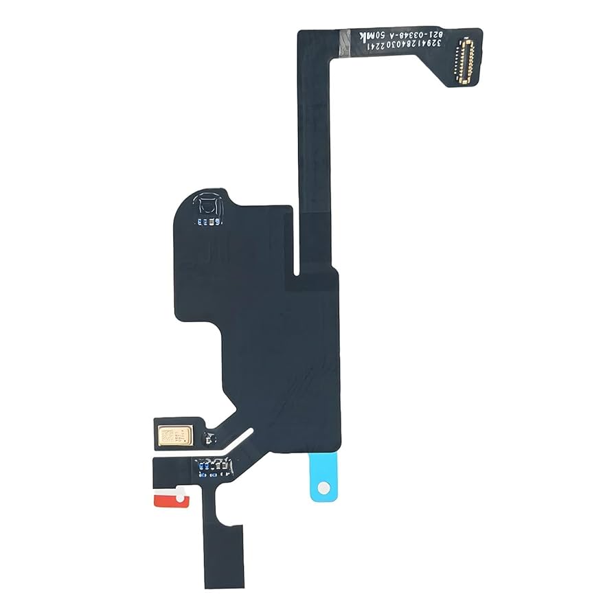 iPhone13スターライト バックパネル　基板とイヤースピーカーなし　2A Amazon.co.jp: MEEFIX 近接センサー イヤーピース フレックス