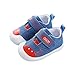 Scarpe da Bambino Autunno e Inverno Scarpe da Bambino per Uomo e Donna 0-2 Anni Scarpe da Bambino per Interni Antiscivolo Suola Morbida(Blu 17)
