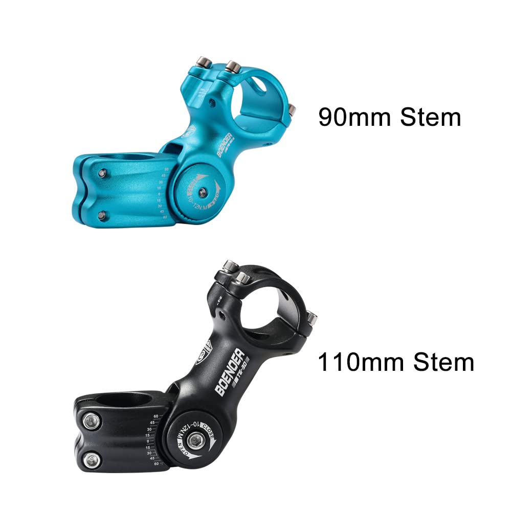 Potence courte de vélo MEROCA en alliage d'aluminium CNC creux coloré
