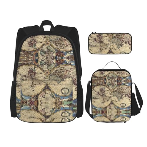 MQGMZ - Mochila isotérmica para portátil (tamaño único), color negro, negro, Taille unique