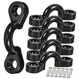 BESPORTBLE Hebilla De Cinturón De Kayak Hebilla De Fijación para Exteriores De Tracción 18 Piezas Adecuado para Kayak Canaoa Bote Inflable Balsa Etc. Fácil De Instalar Duradero y
