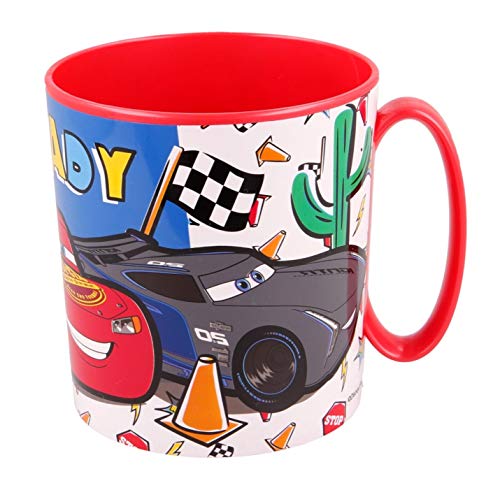 Theonoi Taza de plástico 350 ML a Elegir : Cars - PawPatrol - Los Vengadores - Blaze/Vasos de...