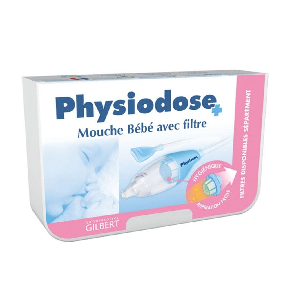 Gilbert Physiodose Baby Nose Blower with Filter