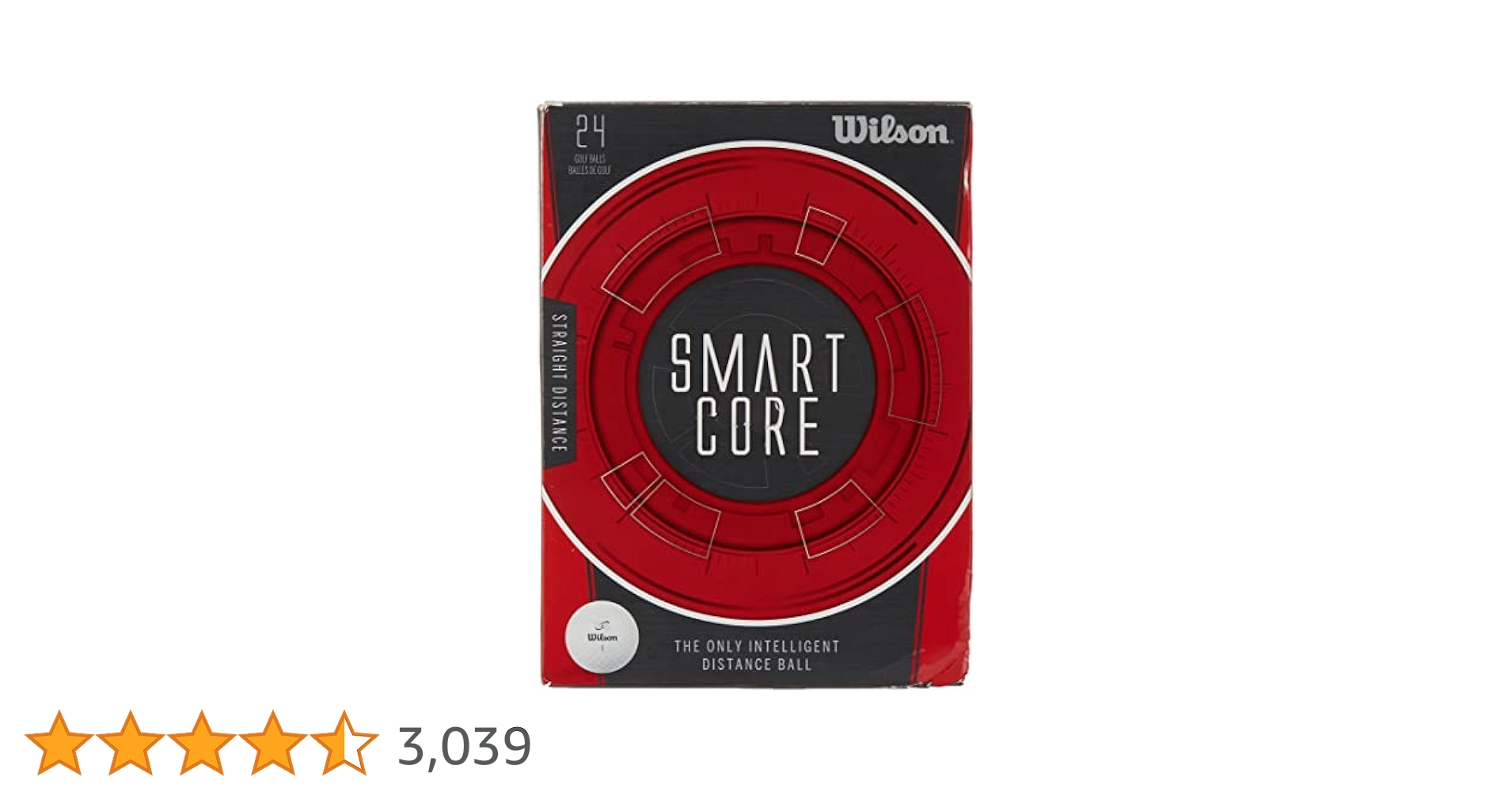 Amazon.co.jp: Wilson(ウイルソン) ゴルフボール Smart Core