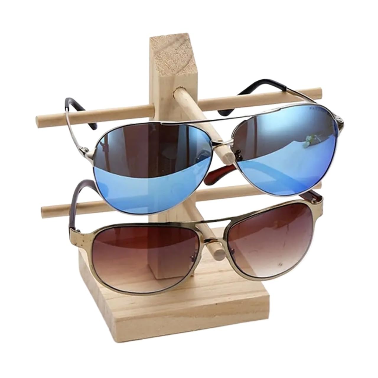 AMEEDA Glasses Holder Multi Layers Space Saving Shelf Eyeglasses Display Stands Exhibition Frame Sunglasses Storage Rack Glasses Holder