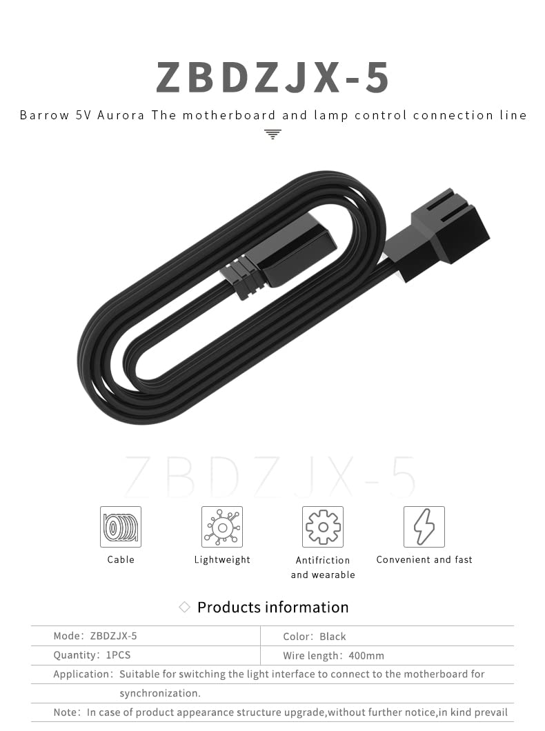 Cavo Di Controllo Barrow RGB LRC 2.0 Per Scheda Madre - Foto 5