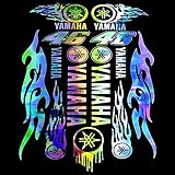 (WSY)車/バイク用 クリアフィルム 転写 防水カッティング ステッカーNW002 (レーザー)