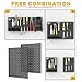 Ultrawall Metal Pegboard Panels, Pegboard Wall Organizer, Black Peg Boards for Wall, Garage Tool Storage Organization, 12