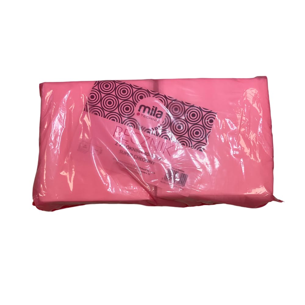 Ręczniki jednorazowe Mila Technic do włosów z włókniny 40 x 70 cm 50 szt