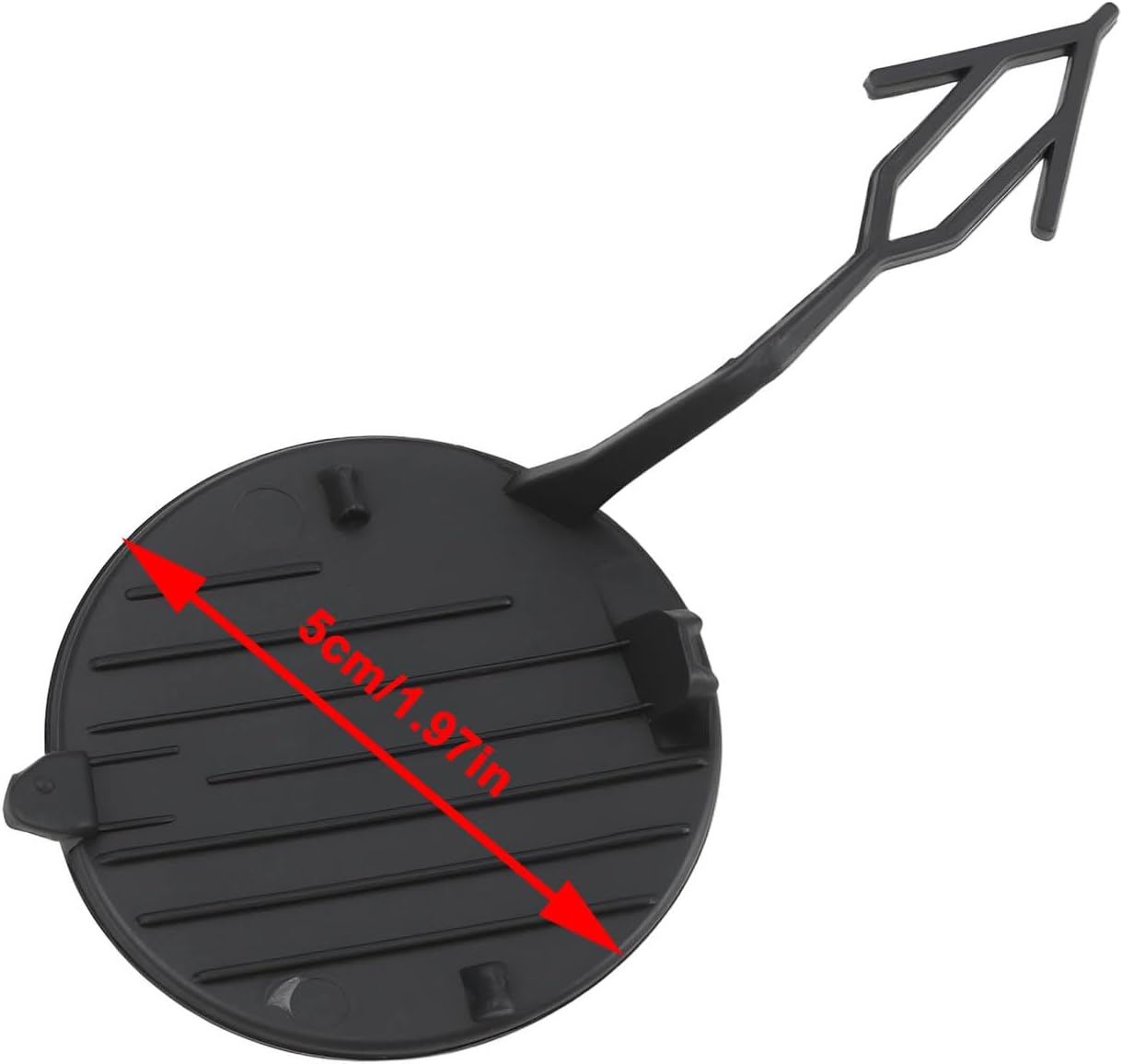 1x Car Front Bumper Tow Hook Cover 86588M6000 86588M7000 Compatible with KIA Forte 2019-2021