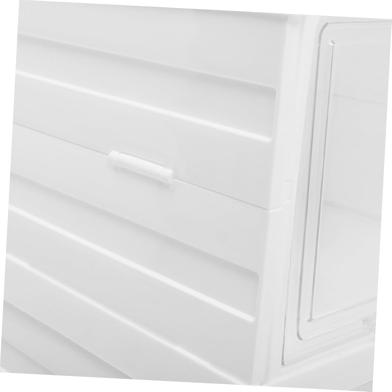 INOOMP Stackable Clear Shoe Storage Boxes with Lids Material Design for Easy Access Space Saving Multilayer Organizer for Sneakers and Shoes Container
