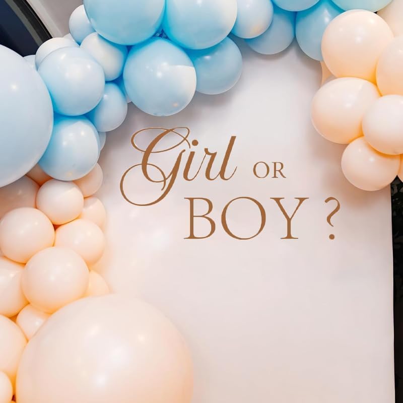 Decoración vinilo para arco de globos Girl or Boy miniatura 4