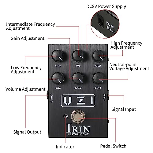 Jemora Pédale d’effet de guitare Mini guitare Heavy Rock Simulateur d’effet de distorsion Simulateur d’enceinte Pédale d’effet de guitare UZI Simulation de distorsion Simulation de distorsion - Les Beatles, Paul McCartney, John Lennon, RIngo Starr, George Harrison Jemora Pédale d'effet de guitare Mini guitare Heavy Rock Simulateur d'effet de distorsion Simulateur d'enceinte Pédale d'effet de guitare UZI Simulation de distorsion Simulation de distorsion – Image 6