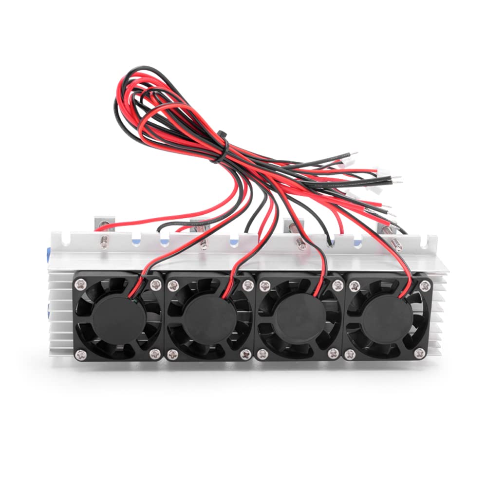 Enfriador Termoeléctrico Peltier de 288 W, de Refrigeración de Semiconductores de Bricolaje 12 V 30 A con Tamaño Compacto, Mano de Obra Fina, Amplias Aplicaciones para