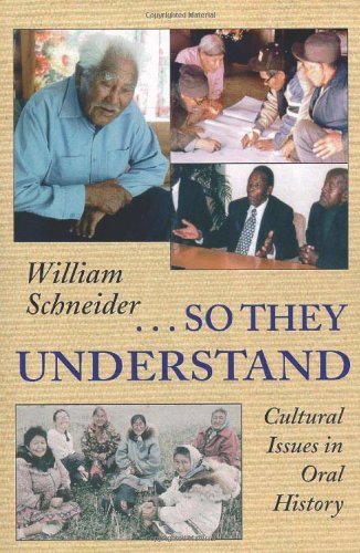So They Understand by William Schneider (2002-11-01)