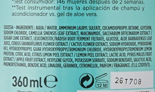 Fructis Aloe Hydra Bomb shampoing fortifiant 360 ml - vue 4