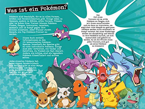7. Bild von Pokémon Handbuch: Der ultimative Guide: Das offizielle Nachschlagewerk zu den ersten 151 Pokémon | Mit coolem Poster