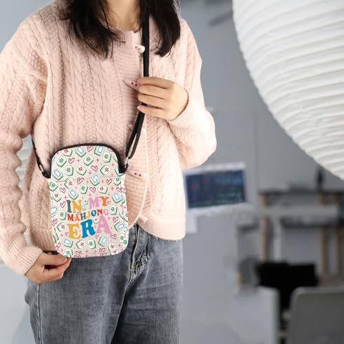 Gzrlyf Mahjong Crossbody Bag Mahjong Player Gift Mahjong Lover Gift For Women Fan Gambling Purse Wallet Travel Bag2
