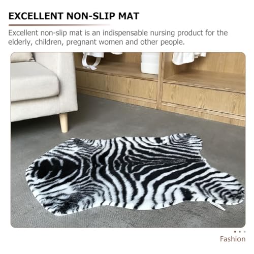 Tapis de sol de poisson zébré décoratif pour une cuisine moderne