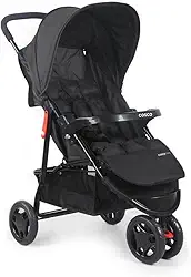 Cosco Kids, Carrinho de Bebê, Toffy, Preto Absoluto