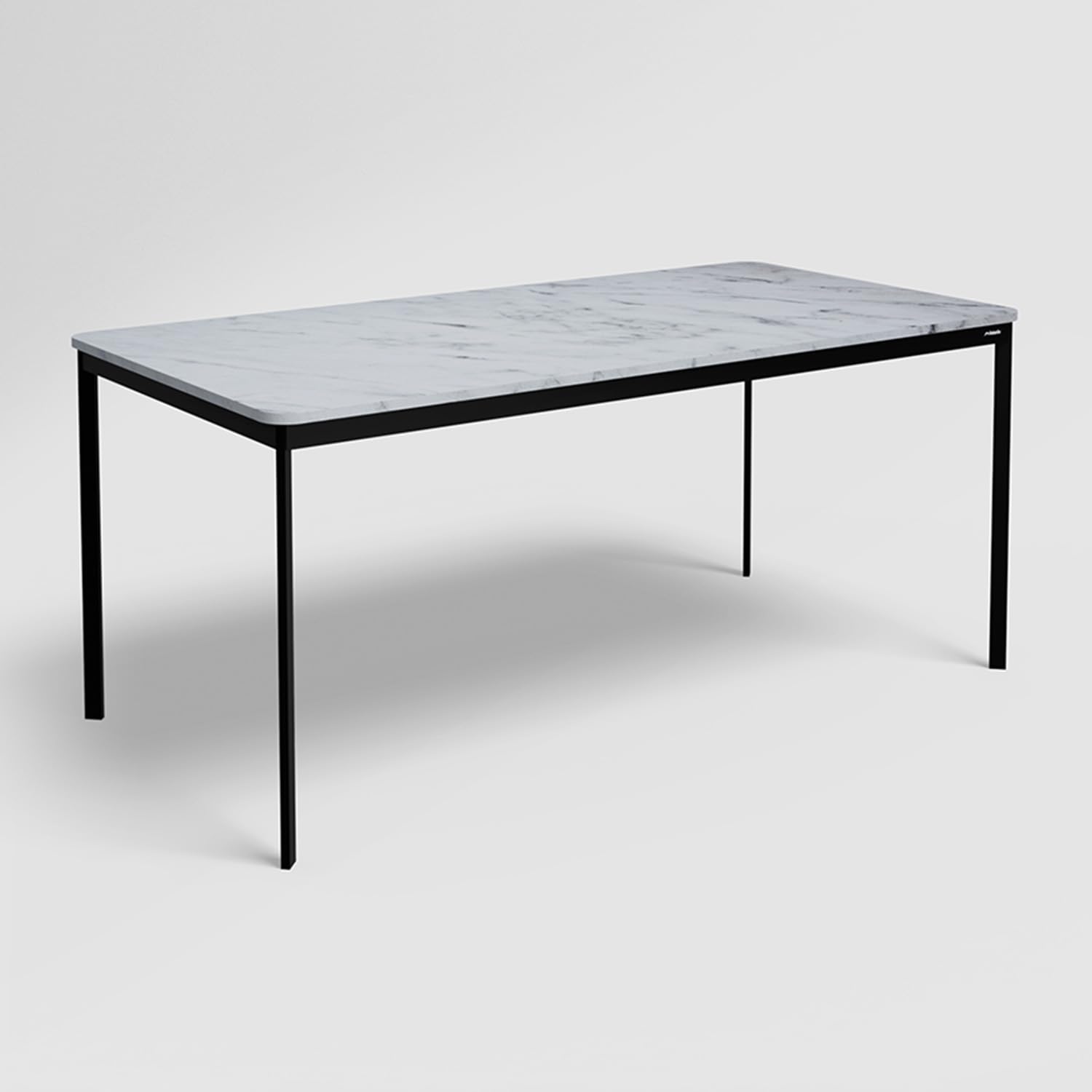 GODREJ INTERIO Dining Table Franky 6 Seater Engineered Wood Rectangular Dining Table, 1-Year Warranty, White