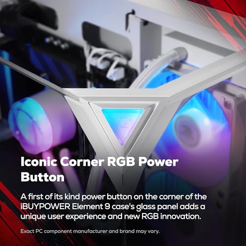 Image of iBUYPOWER Element Gaming PC Desktop Computer Intel Core i7 14700F CPU, NVIDIA GeForce RTX 5060Ti 8GB GPU, 16GB DDR5 RGB 5200MHz RAM, 1TB NVMe SSD, Windows 11 Home, Gamer Keyboard and Mouse- EWI7N56T02