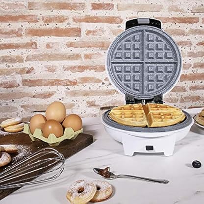 Cecotec Waffeleisen Fun Gofrestone.RockStone Antihaftbeschichtung, 3 austauschbare Platten (Waffeln, Saloons, Muffins) Spülmaschinenfest, 700 W. – Bild 5