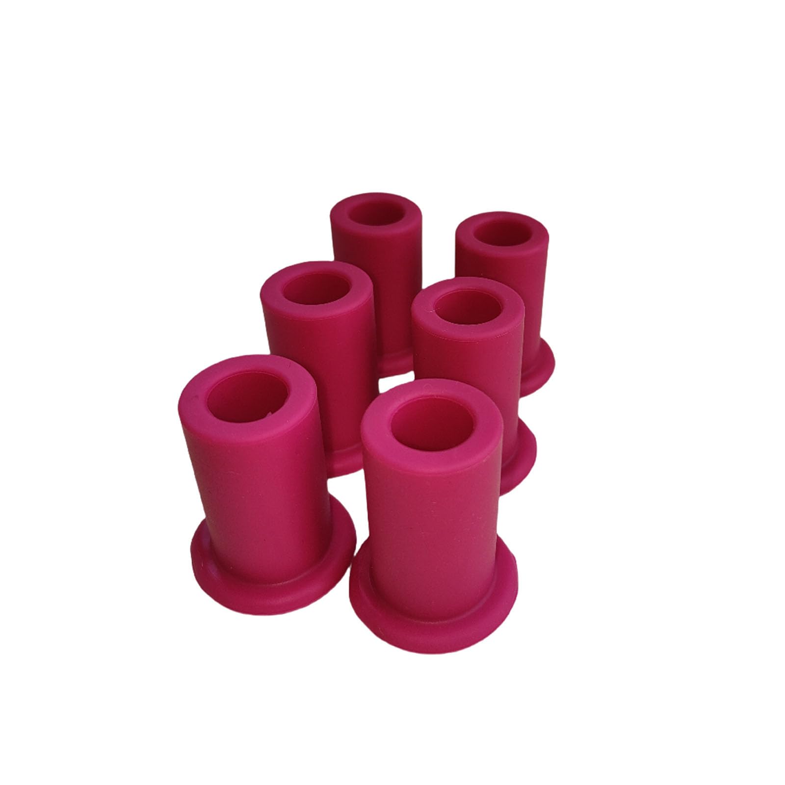 Nocwpsi 6Pcs Bread circular plugs silicone Cupcake Corers Baking Model Corers