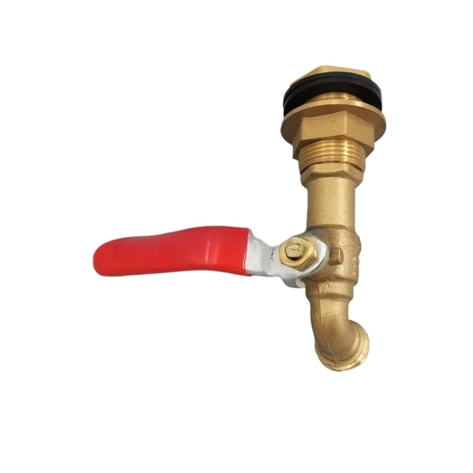 5 pz ottone pioggia barile rubinetto 3/4 * 1/2 quarto di giro con valvola a sfera paratia for serbatoi d'acqua vasche piscine