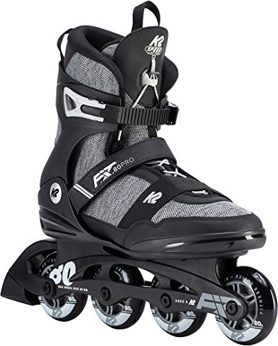 K2 Skates Herren Inline Skates F.I.T. 80 PRO, black - grey, 30D0771.1.1.130