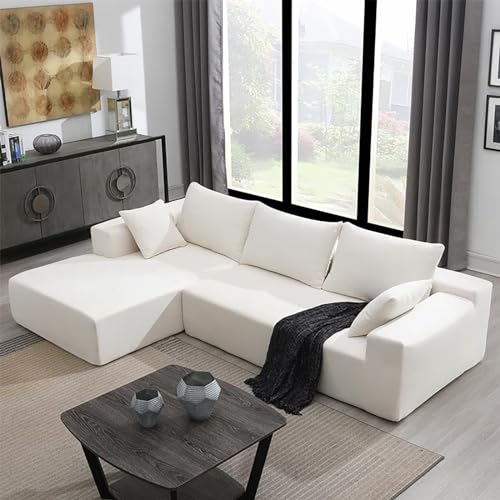Photo 1 of 109" L-Shape Modular Sectional Sofa Set