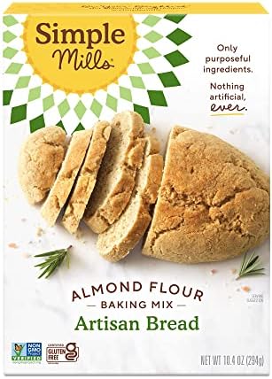 Simple Mills Naturally Gluten-Free Almond Flour Mix Artisan Bread 10 4oz/294g