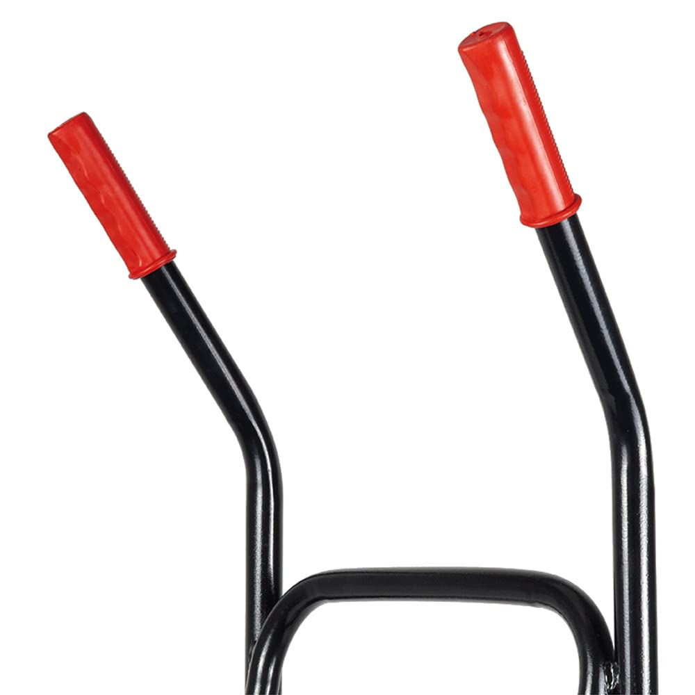 RAVENDO ST150 NG PUR Profi Sackkarre klappbar – 150 kg Transportkarre mit PU Vollgummireifen, Faltbare Ladeschaufel, Handkarre für Werkstatt & Umzug